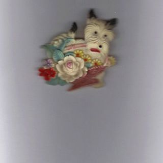 RARE PIN~SCOTTIE westie cairn DOG SCOTTY SCOTTISH terrier vintage gift 