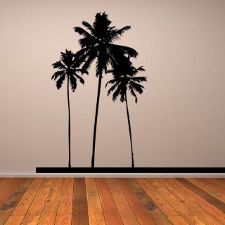 palm leaves wall decal