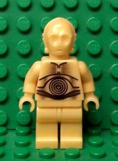 Lego Star Wars C 3PO Pearl Light Gold C 3PO Sets 4476, 7190, 4504 