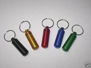 Pill Holder Waterproof Keychain for Levitra Viagra