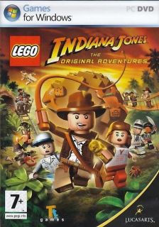 NEW! LEGO INDIANA JONES THE ORIGINAL ADVENTURES FOR PC (DVD ROM 