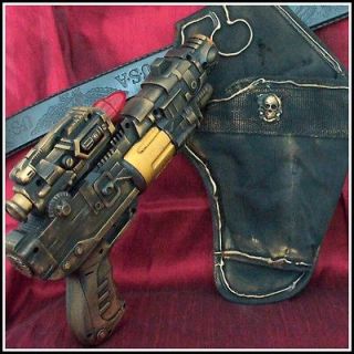   goth Gun Holster Belt Victorian Pirate Victorian pistol LASER toy HALO