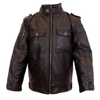 boys leather jackets in Outerwear