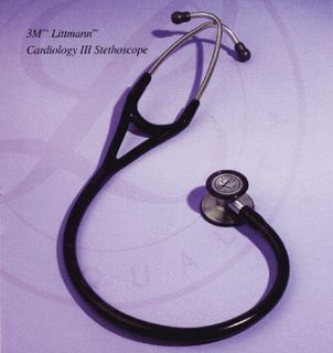 Newly listed 3M Littmann Cardiology III Stethoscope 27 Inch Black NIB