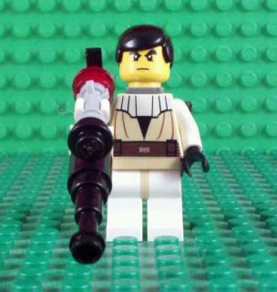 Lego Star Wars Minifigure! Bounty Hunter! w/Sniper Rifle! Custom!!!