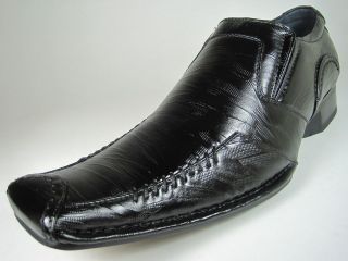 Delli Aldo Mens Italian Style Shoes Model 18618 Color Black New In 