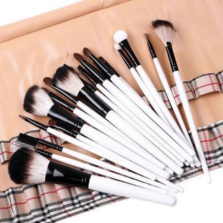 20 PCS Cosmetic Makeup Brushes Set Kit Pro Eyebrow Lip Eyeshadow Soft 