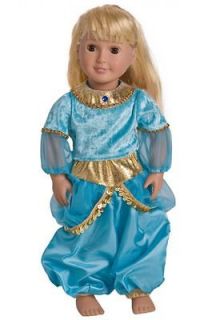   Princess Genie Christmas Costume Fits 15 20 Doll by Little Adventures