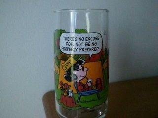 Newly listed Camp Snoopy Lucy Glass from McDonalds