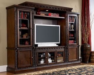   TRADITIONAL 51 TV ENTERTAINMENT CENTER WALL LIVING ROOM FURNITURE