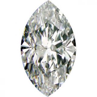   39 Carat G Color SI1 Marquise Cut Natural Loose Diamond 3.96x7.21mm