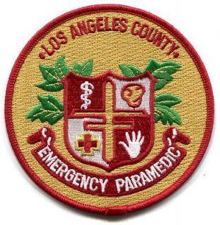CALIFORNIA   LA   LOS ANGELES COUNTY   EMERGENCY PARAMEDIC   FIRE 