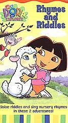 Dora the Explorer   Rhymes and Riddles (VHS, 2003)