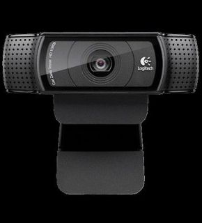 Logitech HD Pro Webcam C920, 1080p Widescreen Video Calling and 
