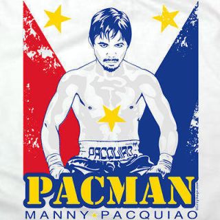 Manny Pacquiao pacman flag T shirt Filipino philippines