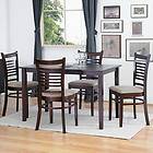   Modern 5 Piece Dining Room Set Table And Chairs Kitchen Furniture New