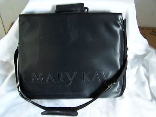 Mary Kay Black Cosmetic Bag Tote with Strap and Handle Great 