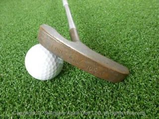 FORE 101 BULLSEYE STYLE 35 PUTTER LEATHER WRAP GRIP