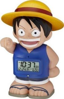 One Piece Luffy Talking Alarm Clock Rhythm Watch New