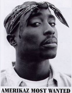 TUPAC 2 pac shakur americas most wanted gangster west rap photo 
