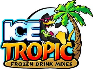 Ice Tropic Frozen Drink Machine Real Fruit Margarita Daiquiri Granita 