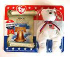 MCDONALDS Happy Meal COLLECTIBLE TY LIBEARTY THE BEAR BEANIE BABY NIP
