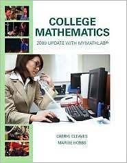 College Mathematics (with MyMathLab/MyStatLab Student Access Code Card 