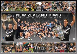   Kiwis Rugby League 2008 World Cup Limited Edition Print   Marshall