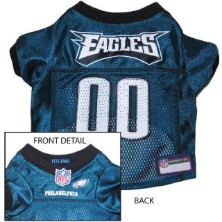 Philadelphia EAGLES GREEN MESH Pet Dog JERSEY with NFL PATCH XS S M L