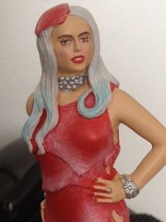 LADY GAGA MTV VMA Born This Way MEAT DRESS Action Figure Doll custom 