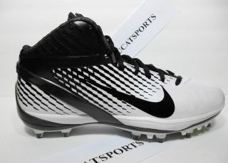 New Mens Nike Air Zoom Alpha Talon TD Football Cleats Black Carbon 