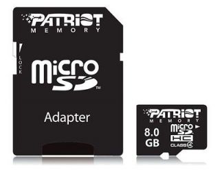 8GB Micro SD/SDHC Flash Memory Card for Motorola HTC LG Cell Phone 