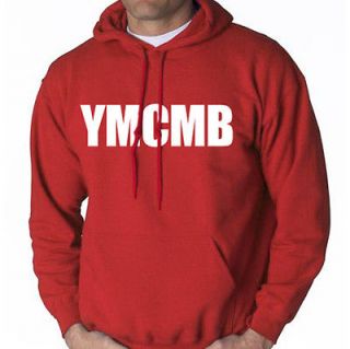 YMCMB HOODIE YOUNG MONEY WEEZY WAYNE SWEAT SHIRT LIL HIP HOP RAP *PINK 
