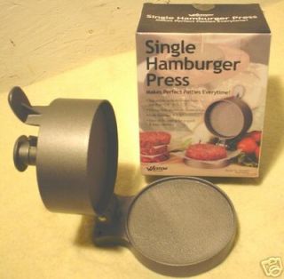 Burger Hamburger Maker Molder Press w/ Patty Patties Ejector Nonstick 