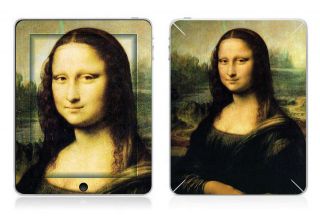 Mona Lisa Skin, Sticker, Cover, Decal For Apple iPad