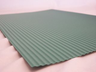 Tin Roof Gray Plastic Sheet dollhouse #MH5335 1/12 Scale Handley 