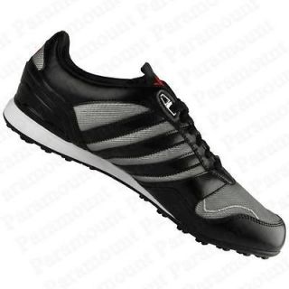   Originals Leather ZX Country II Trainers Black/Silver Mens Size