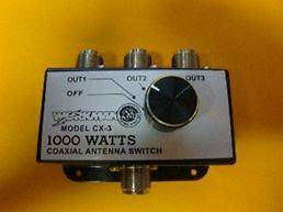 Newly listed 1 KW Antenna Switch, 3 Position OFF