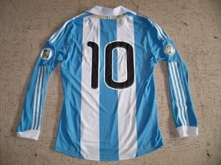 MESSI Argentina Barcelona MATCH WORN ISSUE Jersey Shirt Trikot Adidas 