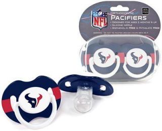 Baby Fanatic NFL Team Logo   Pacifier 2 Pack