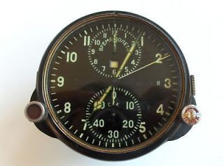 military aircraft clock in Collectibles