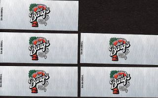 Barqs Diet Root Beer Small 5 Soda Vending Flavor Labels