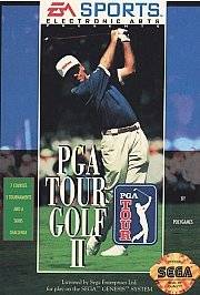 Sega Genesis PGA Tour Golf II Sports Electronic Arts