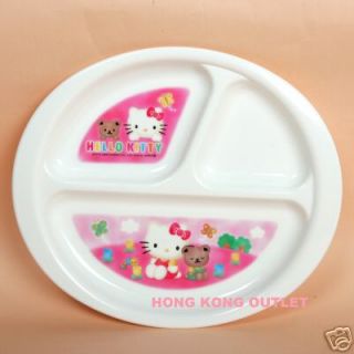 Sanrio Hello Kitty Microwave Meal Plate Dish B33b