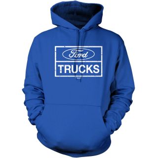   Trucks Pullover Hoodie Hooded Sweatshirt Officially Licensed Auto Car