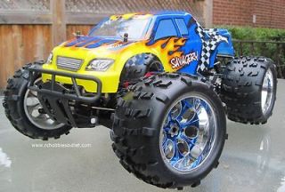 NEW 1/8 SCALE BRUSHLESS ELECTRIC 4WD RC MONSTER TRUCK