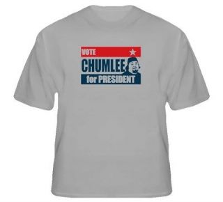 New Vote Chumlee For President Funny Sport Grey T Shirt
