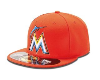 New Era 5950   Miami Marlins RD Road   MLB Baseball Cap Hat