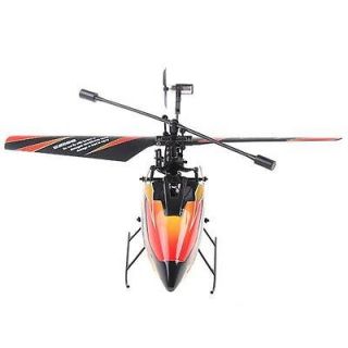 Orange 4CH 2.4GHz RC Mini Single Radio Propeller Helicopter Gyro V911 
