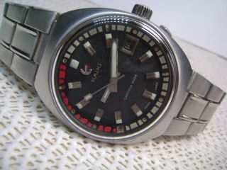 VINTAGE SWISS MADE RADO CAPTAIN COOK MENS AUTOMATIC WATCH